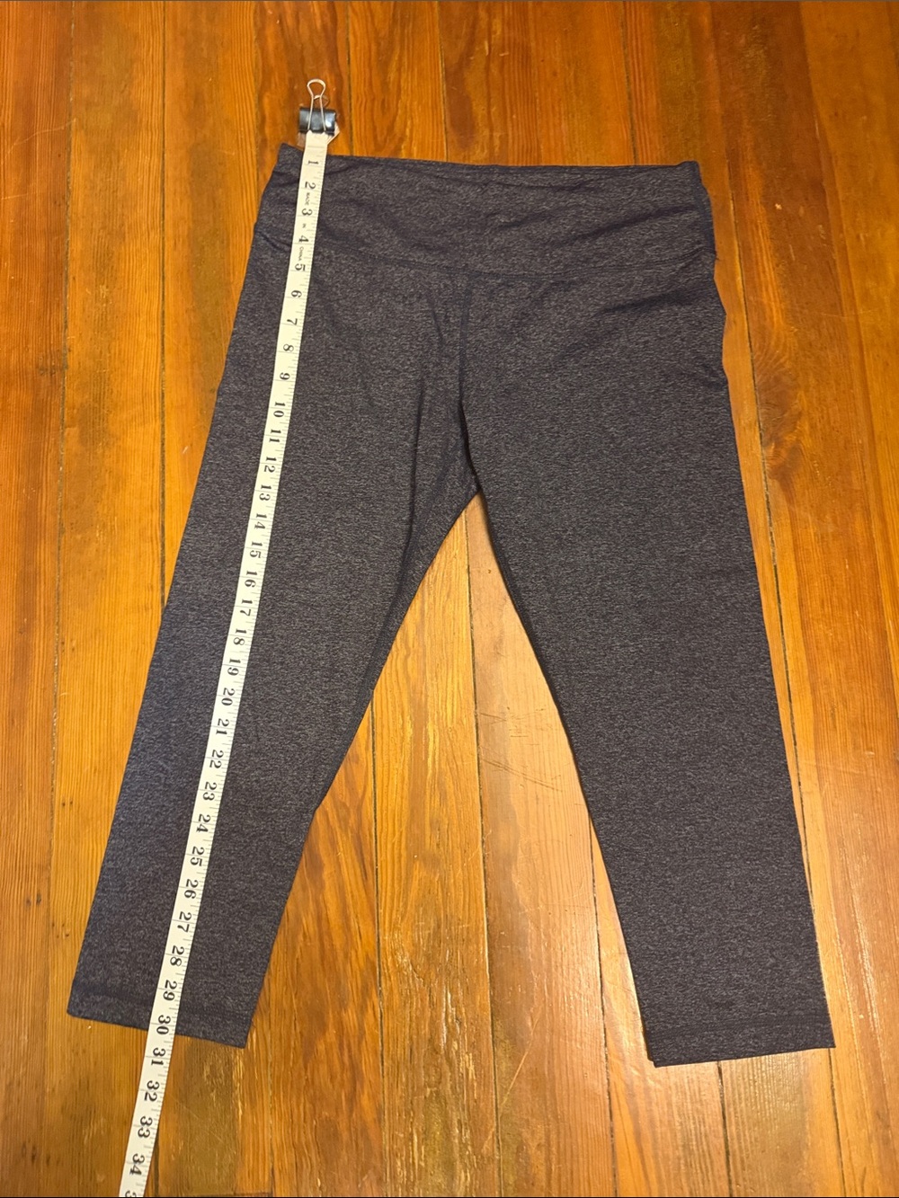 90 Degree By Reflex Charcoal Heather High-Rise Leggings
